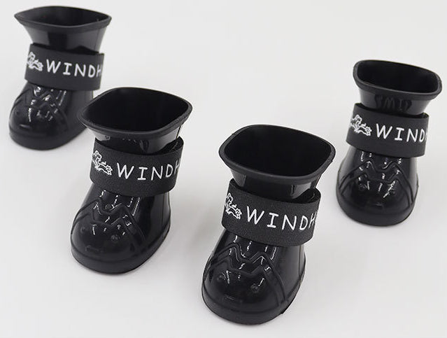 Soft-Bottom Non-Slip Waterproof Pet Rain Boots