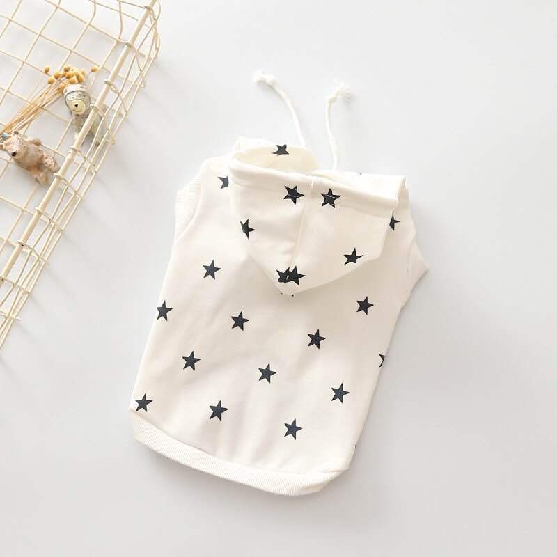Small And Medium-Sized Dog Clothes Printed Hooded Sweater