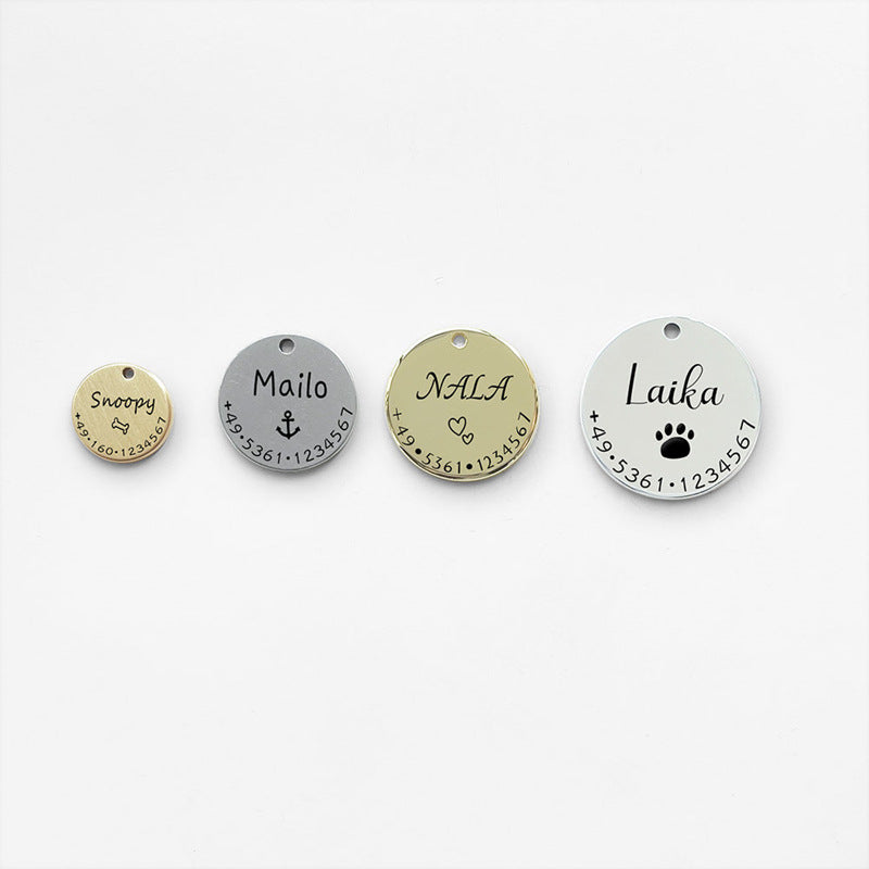 Anti-Loss Dog Tag For Walks