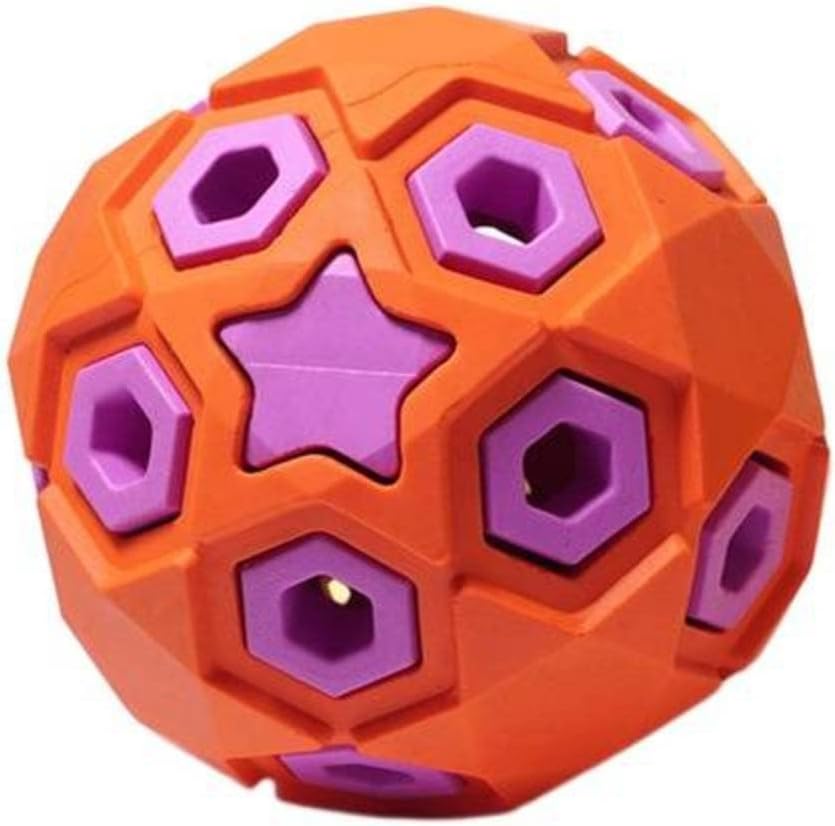 Dog Toy Bite-Resistant Anti-Stuffy Rugby Pet Big Dog Puppy Sound Tooth Cleaning Molar Toy