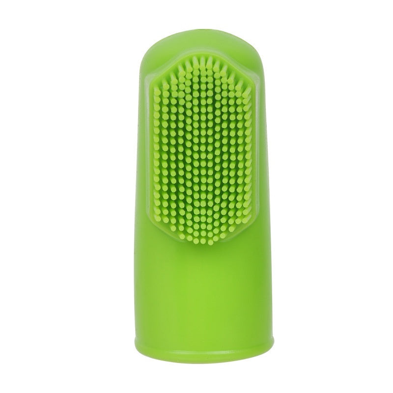 360-Degree Pet Toothbrush Rubber Finger Cap