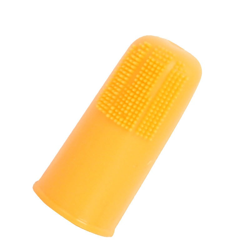 360-Degree Pet Toothbrush Rubber Finger Cap