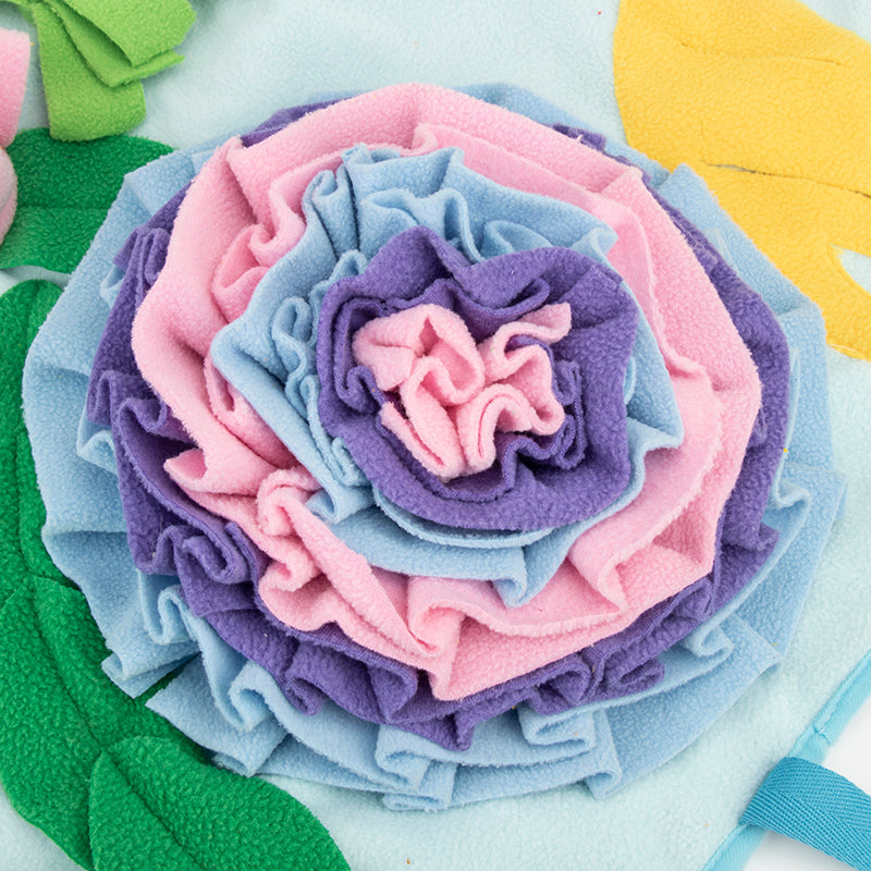 Pet Snuffle Mat For Dogs Sniff Mat Nosework Feeding Mat Slow Feeder Interactive Dog Puzzle Toys For Training And Stress Relief Encourages Na
