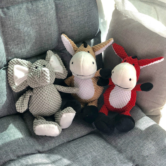 Vocal Plush Dog Toy