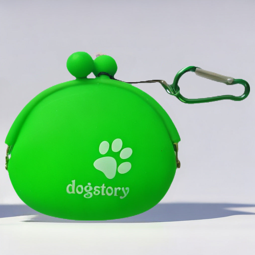 Solid Color Silicone Pet Snack Bag