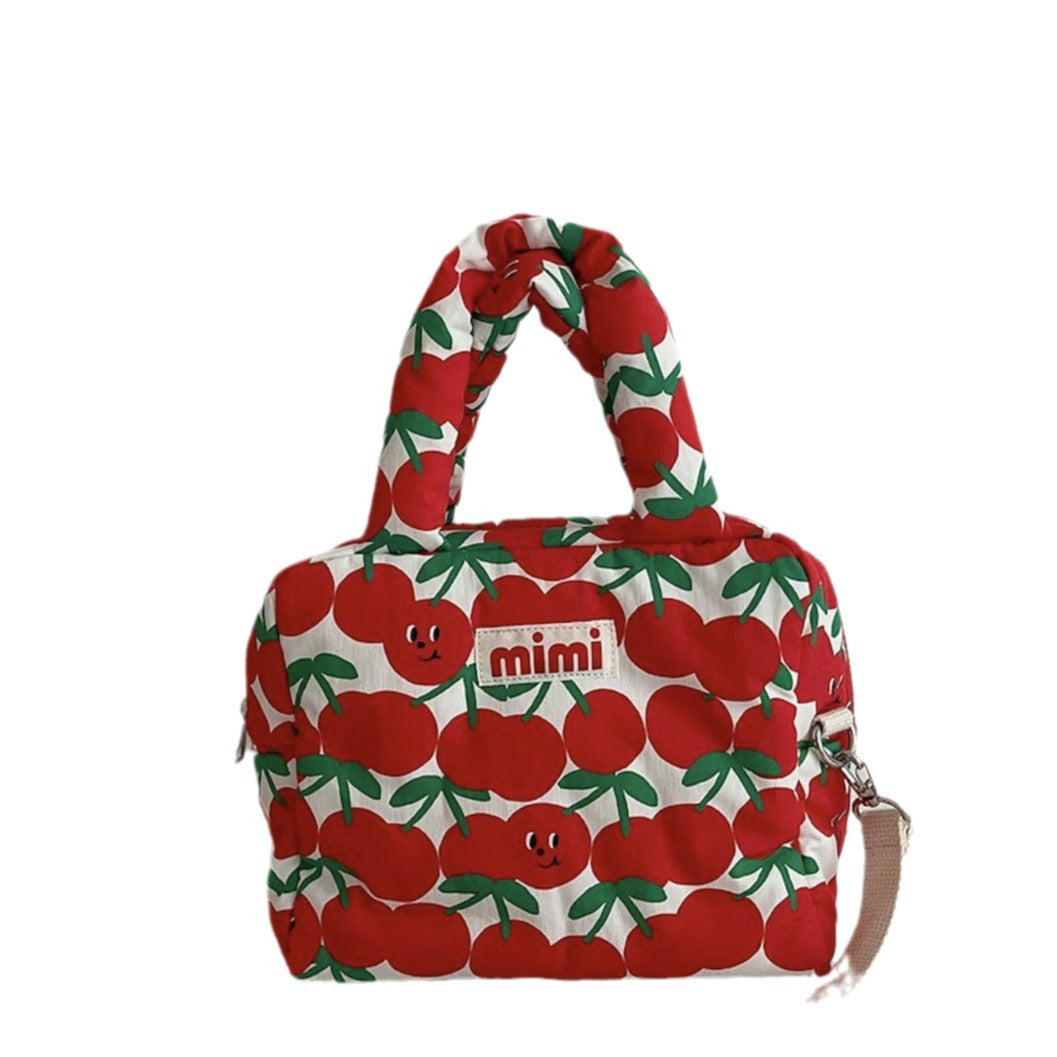 Pet Storage Outing Cartoon Printing Handbag