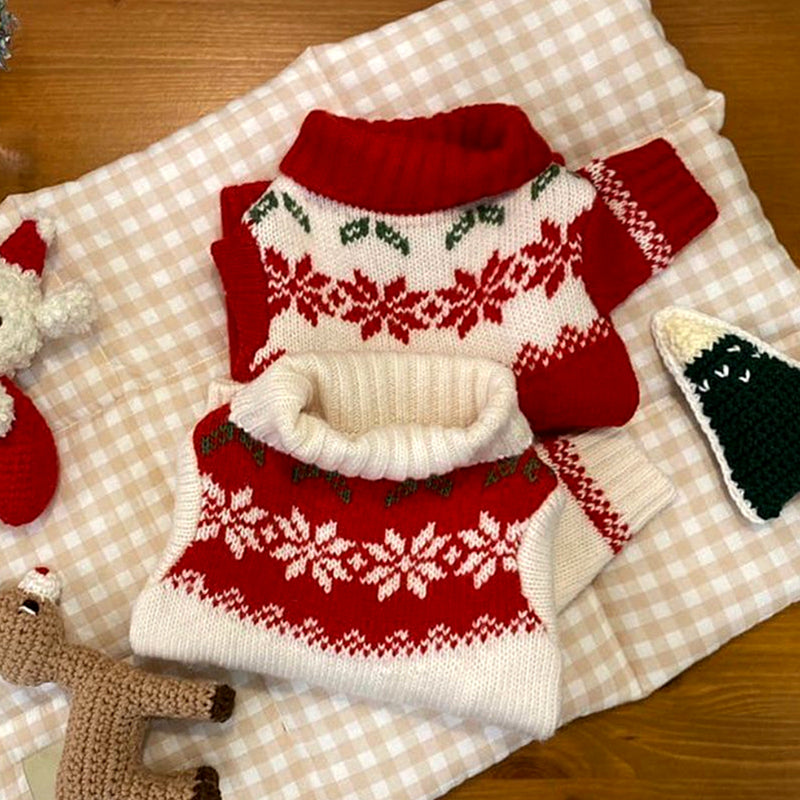 Dog Knitted Sweater Vip Schnauzer