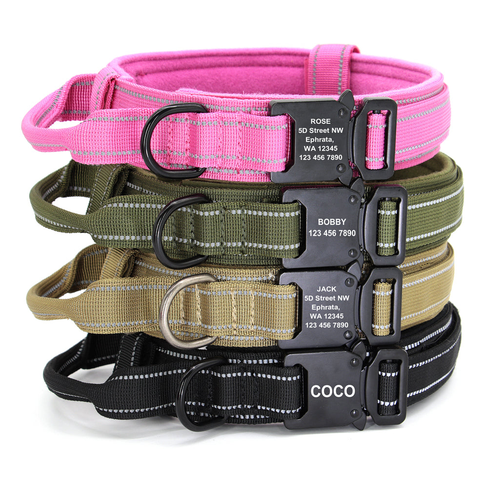 Nylon Dog Collar For Medium And Large Dogs