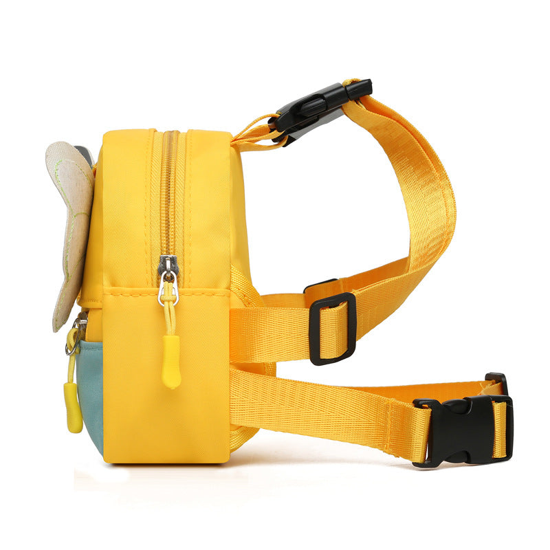 Pet Self-Knapsack Dog Small Backpack Can Be Hung Towing Rope