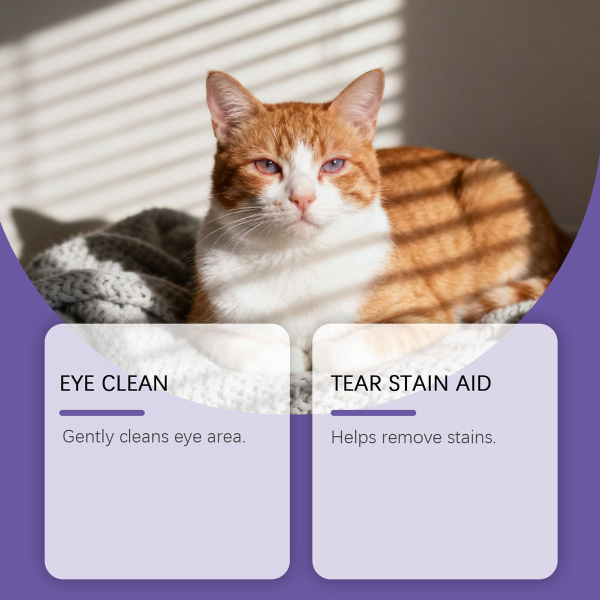 Hypoallergenic Pet Eye Wipes