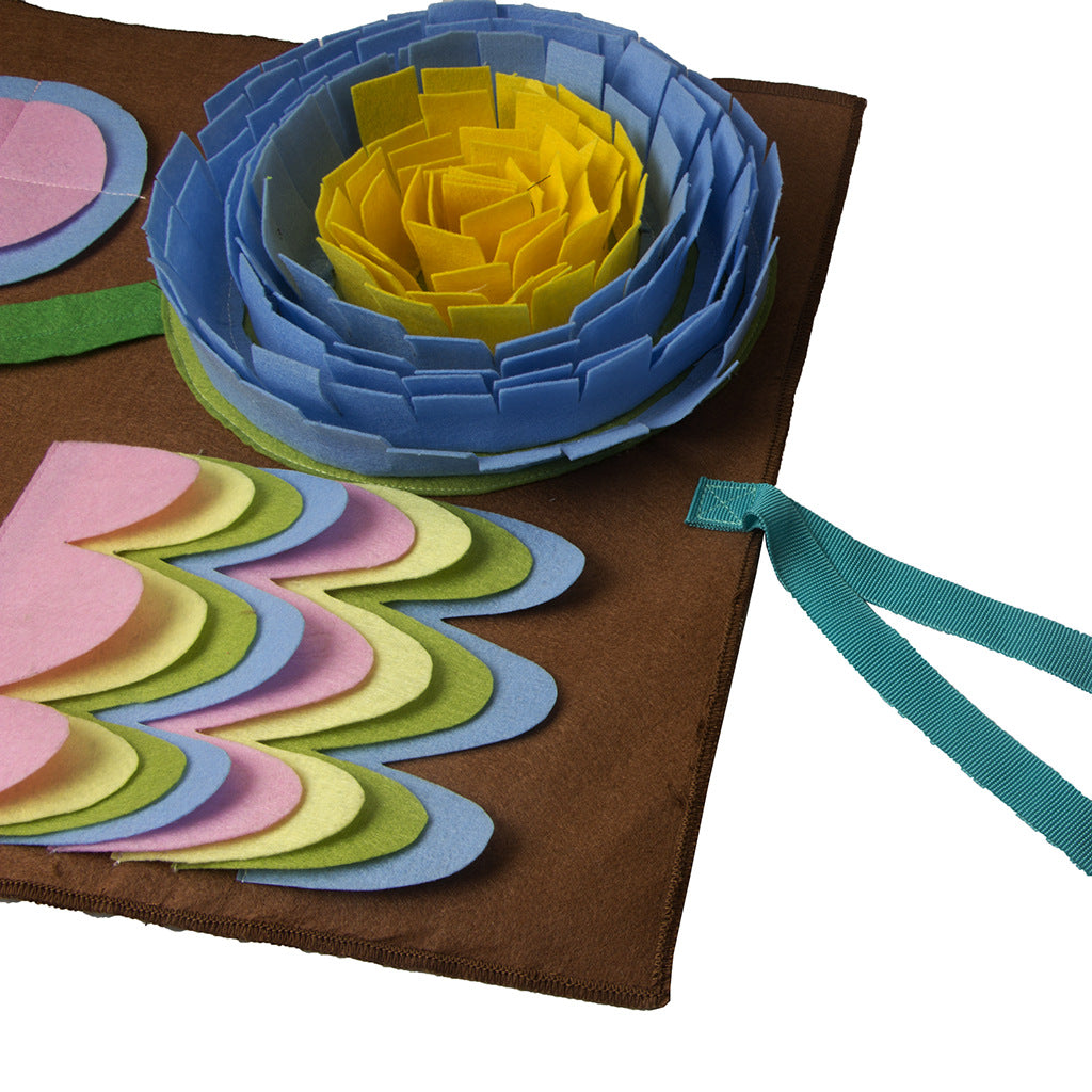 Pet Sniffing Pad Stress Relief Game Blanket