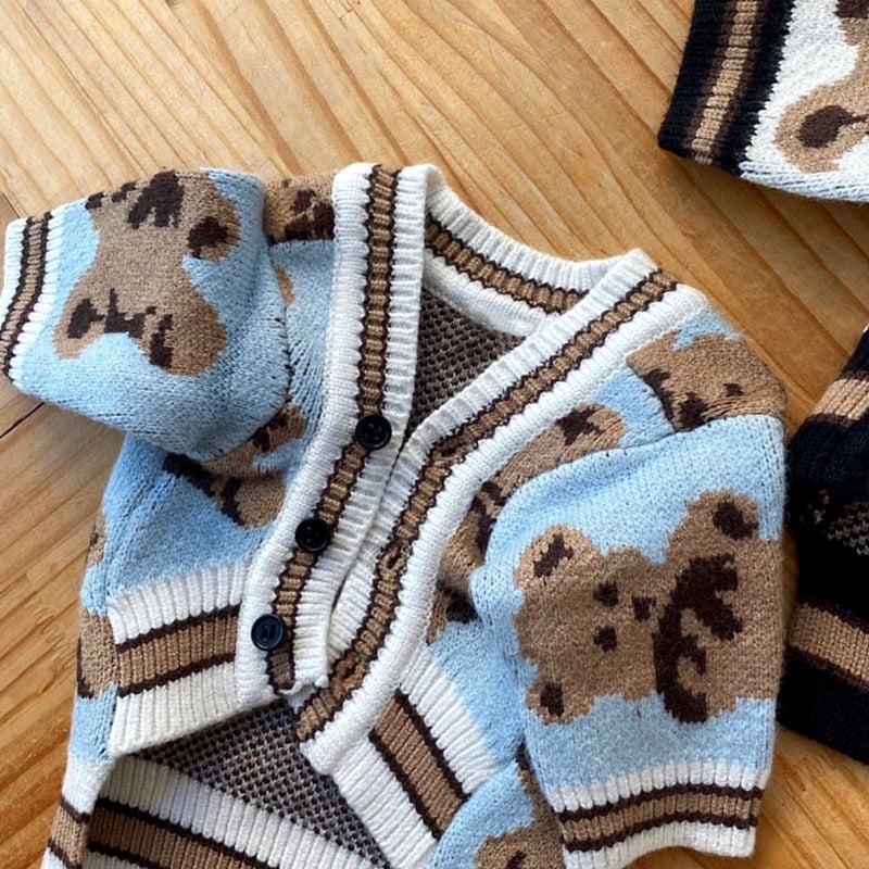 Knitted Sweater for Teddy Bichon Puppies