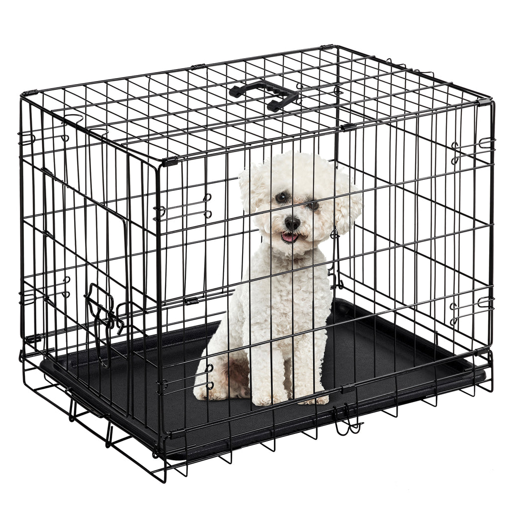 Single Door Dog Cage 24-30 Inch