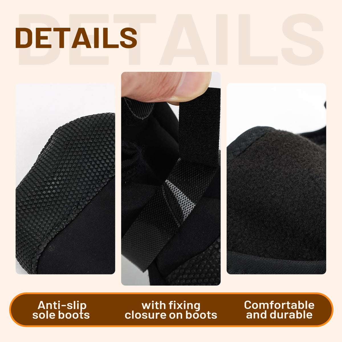 Dog Recovery Boot For Injured Paws - Breathable Dog Shoes With Non-Slip Sole & Self-Adhesive Strap, Dog Bootie To Protect Wounds From Lickin