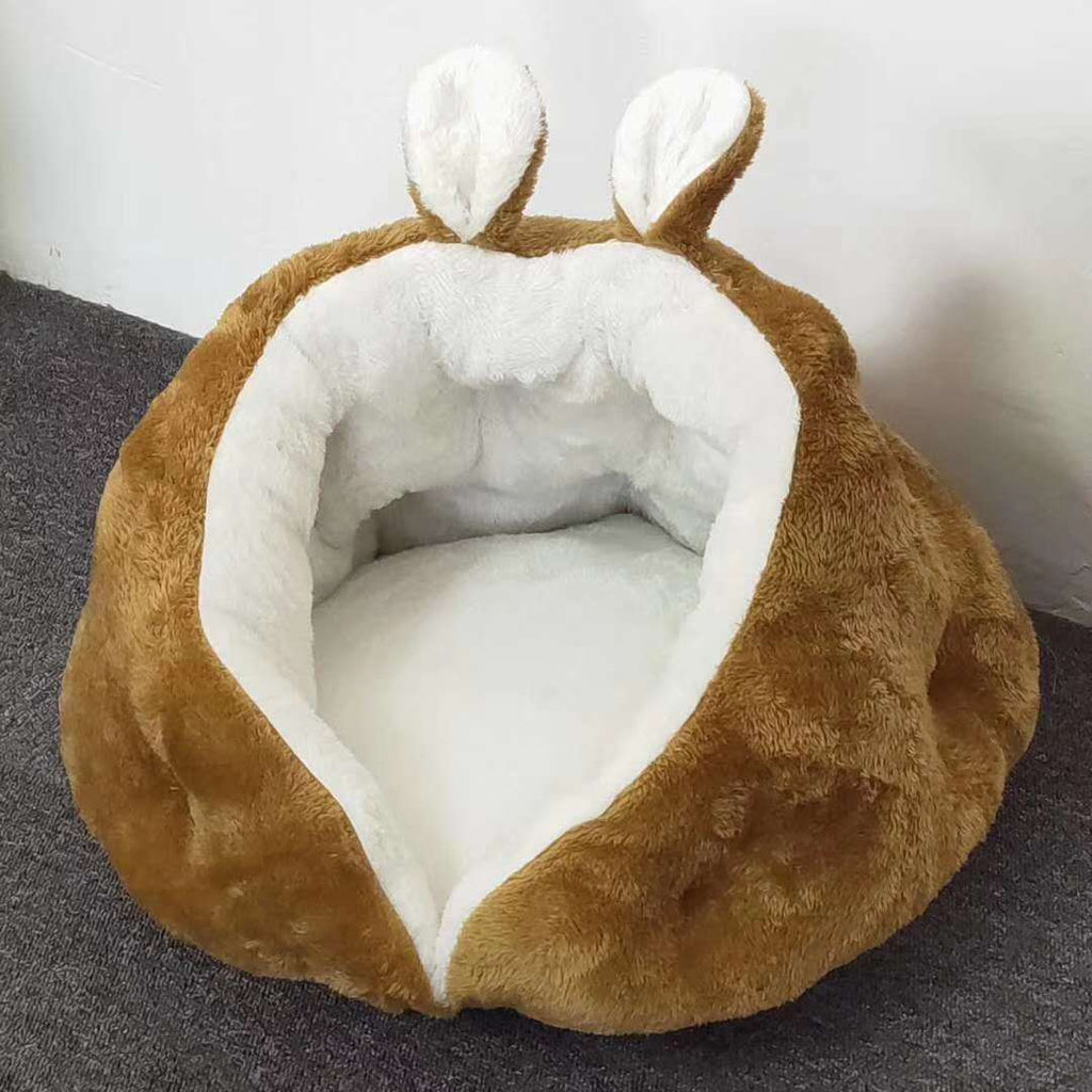 Semi-Closed Cathouse Doghouse Cartoon Nest Pet