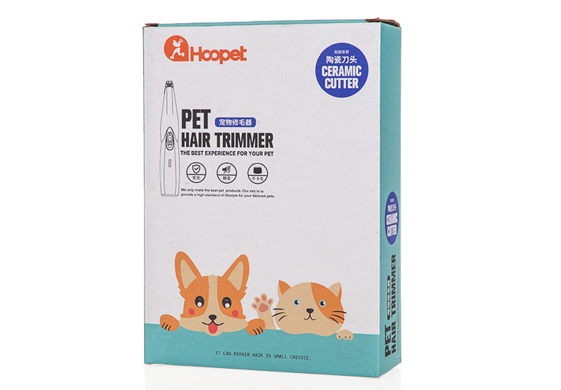 Rechargeable Pet Grooming Trimmer With Scissor