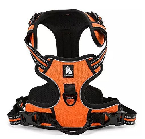 Truelove Vordere Bereich Reflektierende Nylon Haustier Hund Harness Alle Wetter Padded Einstellbare Sicherheits