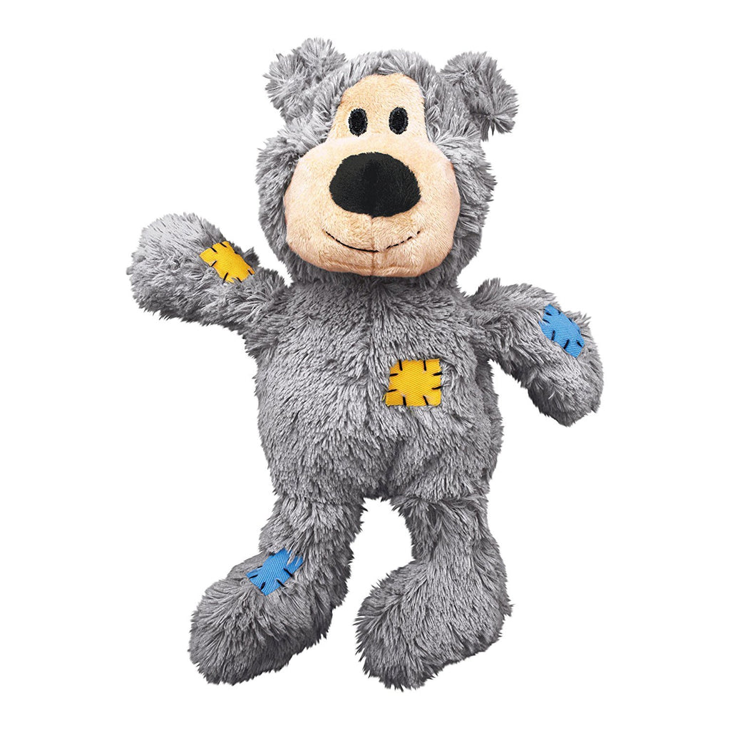 Wild Knots Bear, Knotted Rope Plush Toy, For X-Small Dogs Soft Plush Bear With Internal Knotted Ropes & Minimal Stuffing For Less Mess Durin