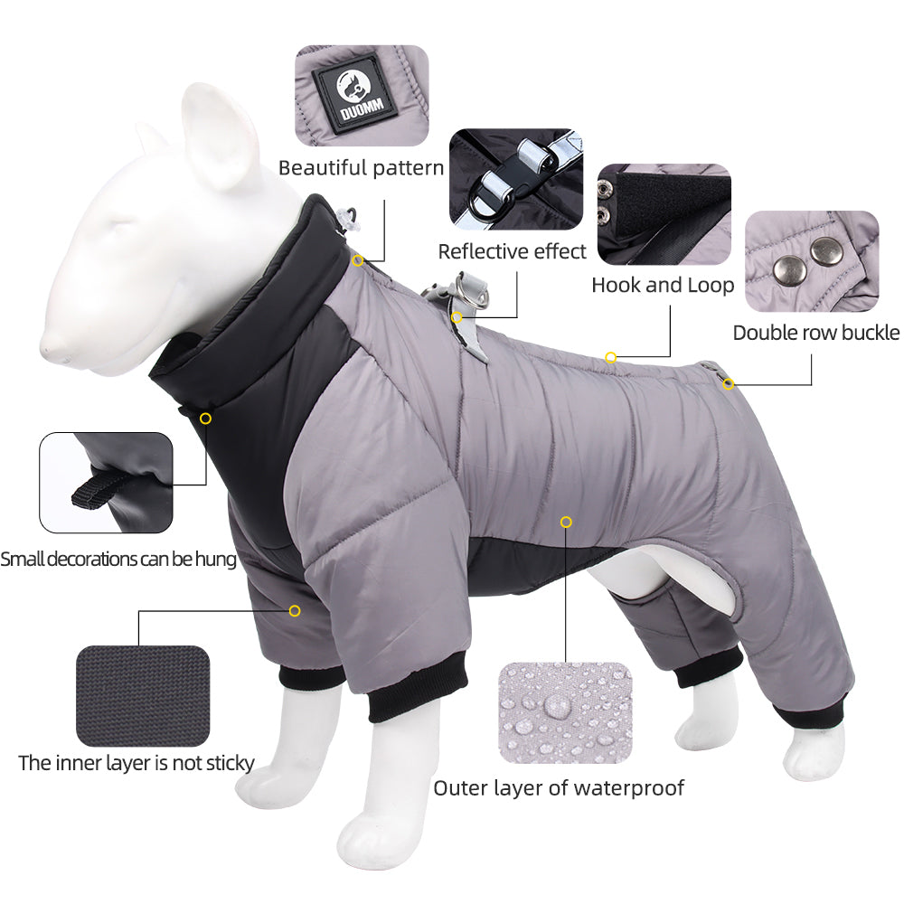 Small Medium-Sized Winter Thick Dog Coat