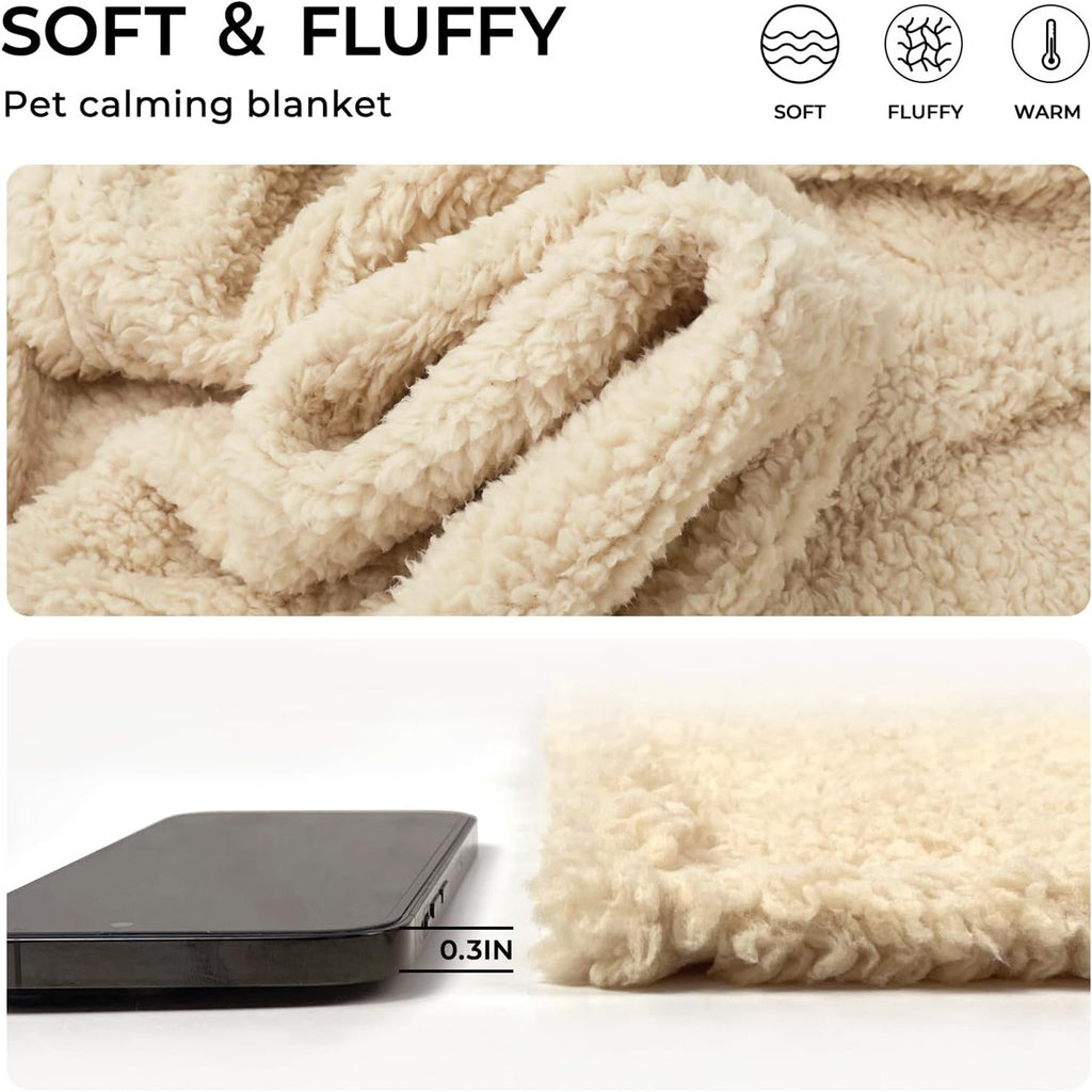 Warm Cotton Velvet Dog Blanket