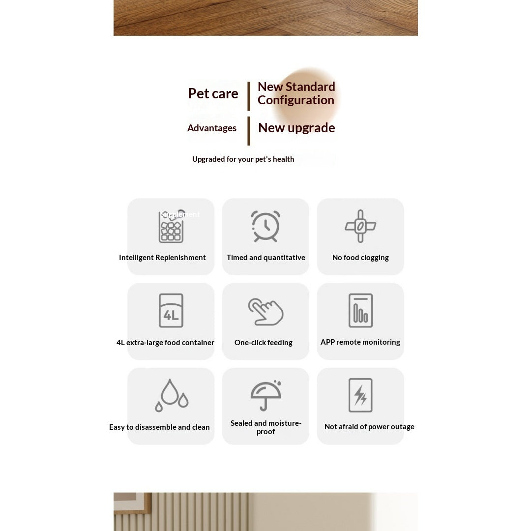 WiFi Smart Pet Feeder With App Scheduling