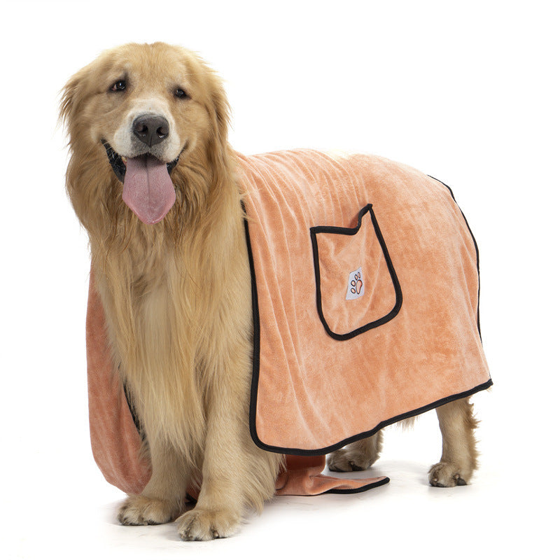 Super Absorbent Quick-Drying Dog Bath Towel