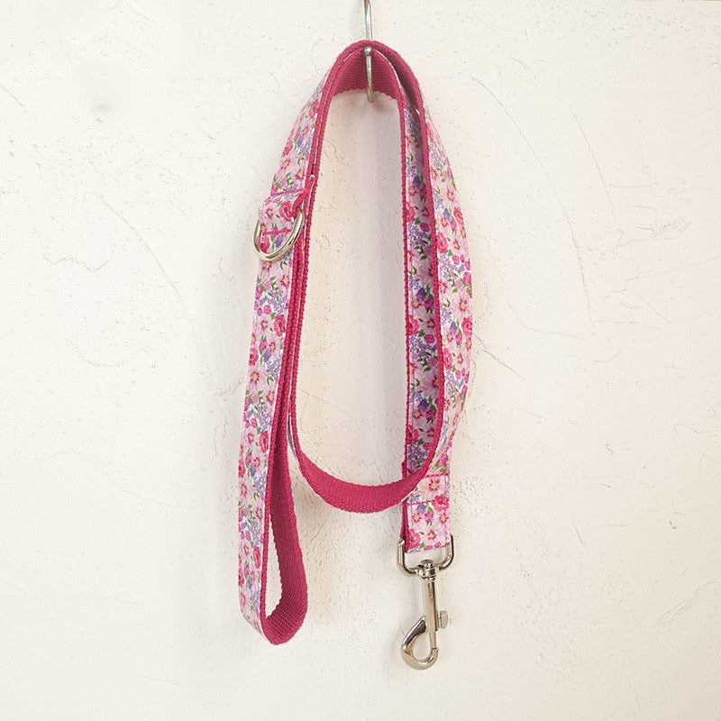 Metal Buckle Dog Collar Leash Bow Tie