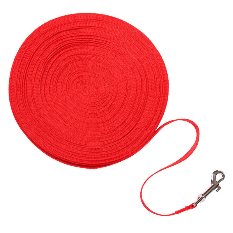 Dog Leash Long Obedience Recall Foot Feet Training Lead 6/15/23/33/50/100 Ft