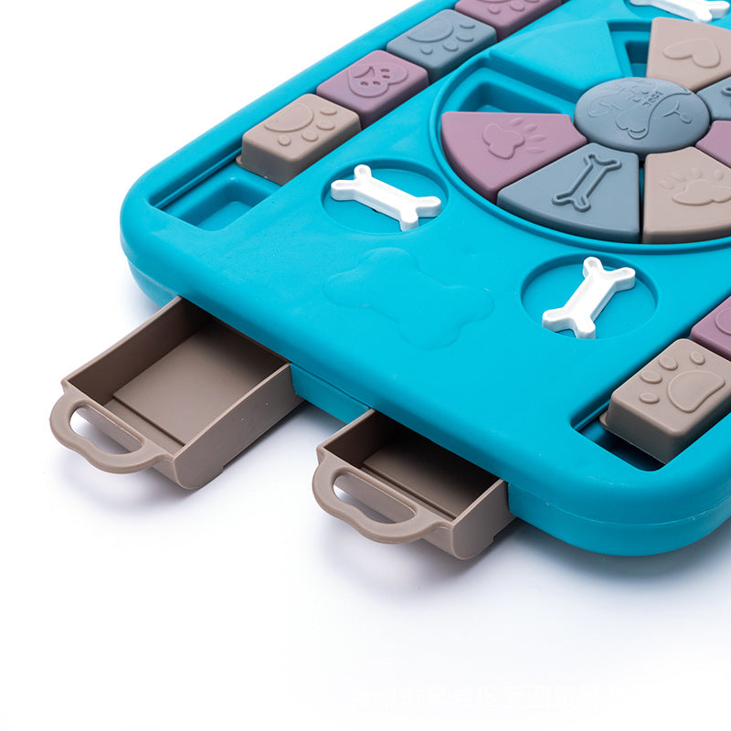 Interactive Dog Puzzle Feeder Toy