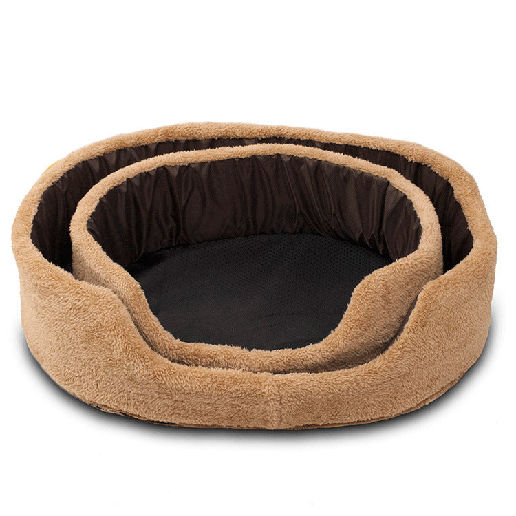 Soft Warm Round Dog Bed Sofa