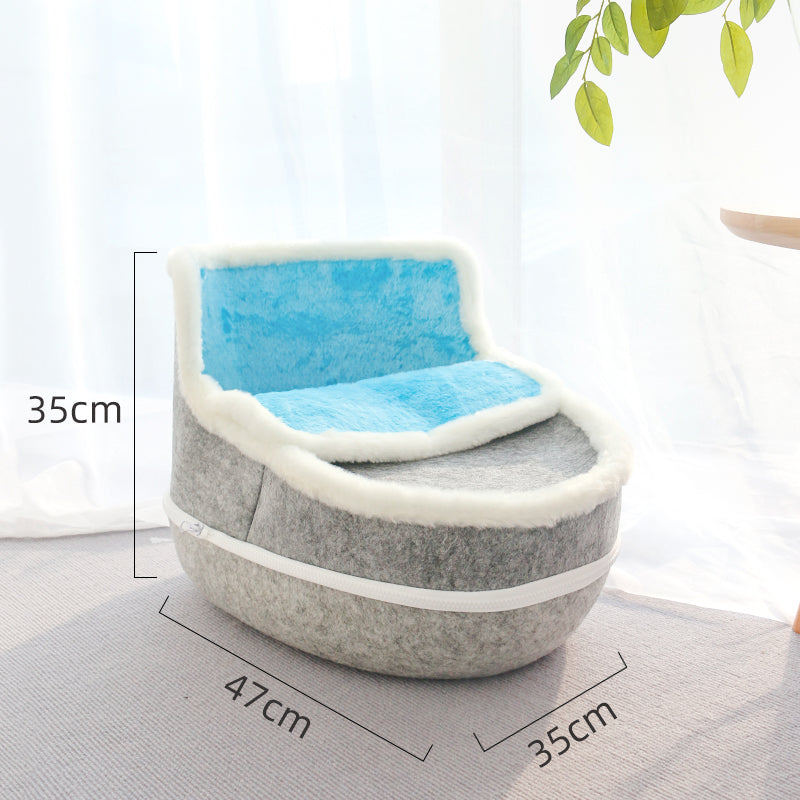 Semi Closed Summer Cool Nest Bed Washable Villa House