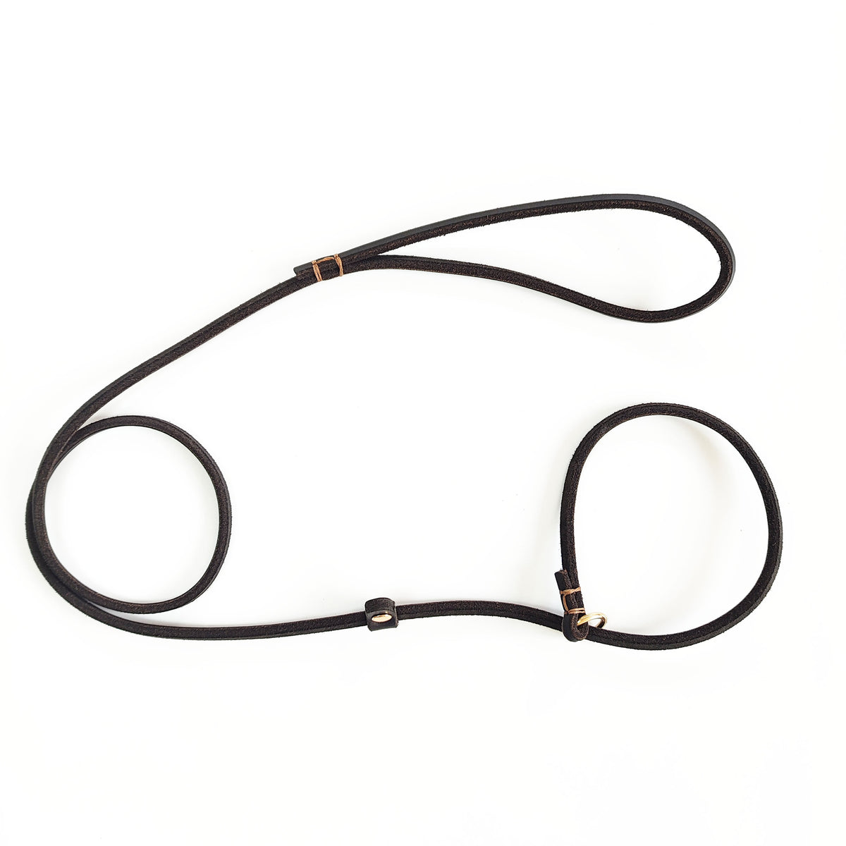 Genuine Leather Braided Cowhide Dog Leash