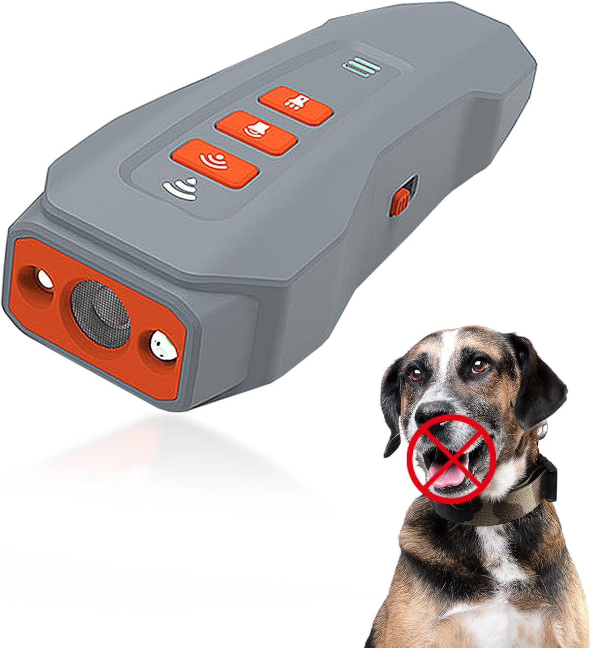 Three-Mode Ultrasonic Dog Bark Deterrent