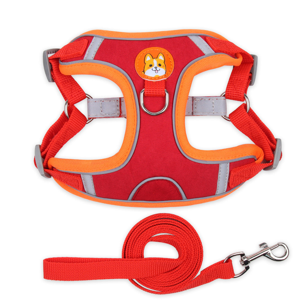 Vest Type Reflective Dog Harness