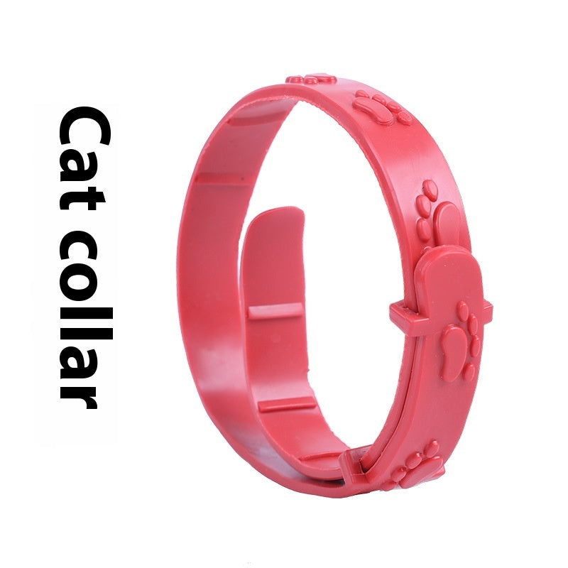 Pet Dog Rubber Anti-Flea Collar Mosquito Repellent Depulization