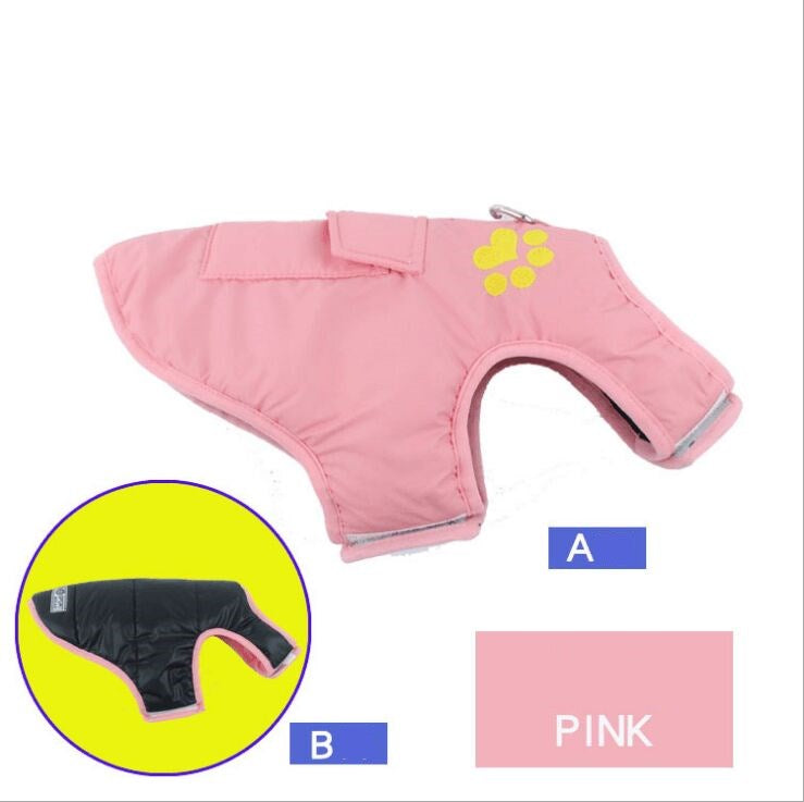 Winter Cotton Coat Dog Clothes