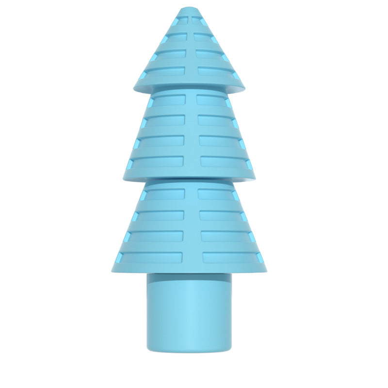 New Pet Toy Christmas Tree Type Tpr Chew Toy