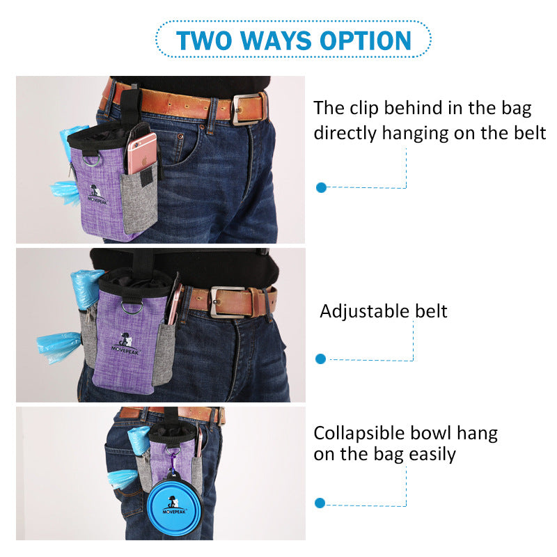 Portable Training Snack Bag