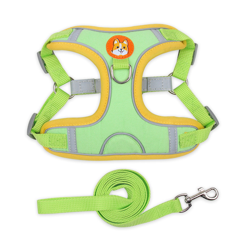Vest Type Reflective Dog Harness