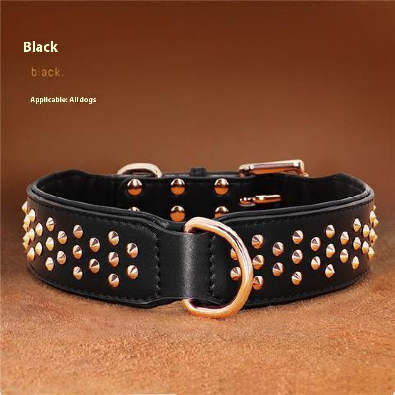 Dog Rivet Collar Anti-Bite