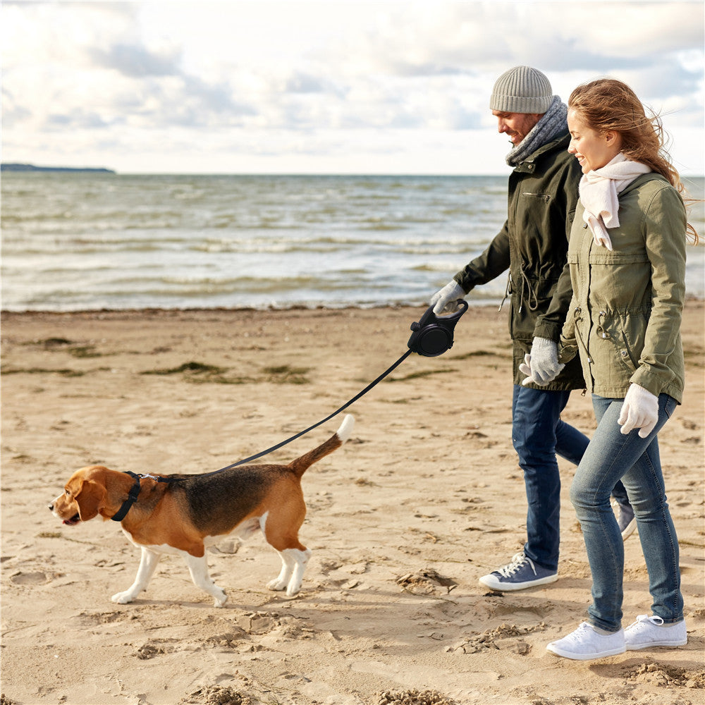 Outdoor Dog Walking Portable Three-In-One Kettle Hand Holding Rope