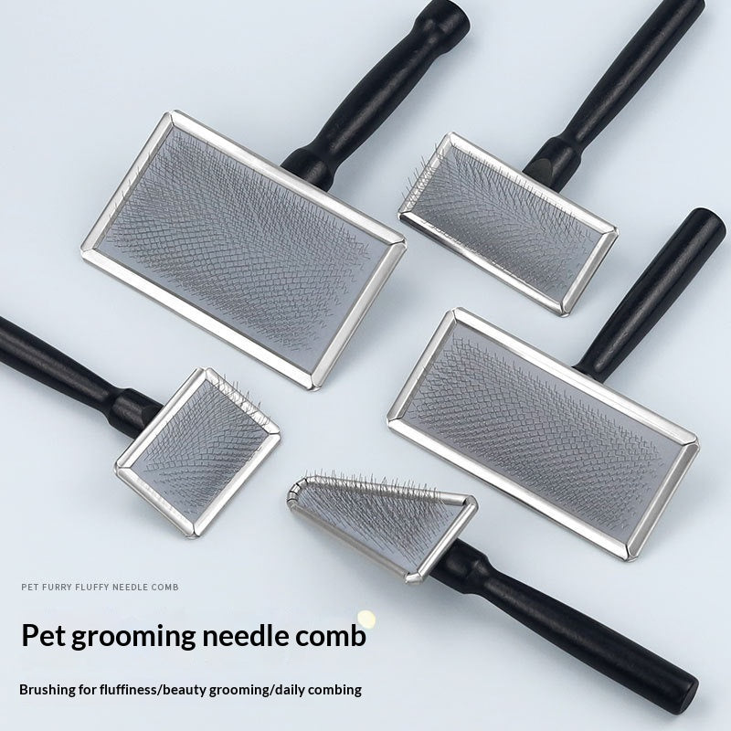 Lamou Comb Fluffy Beauty Brush Bristle Floating Hair Wooden Comb