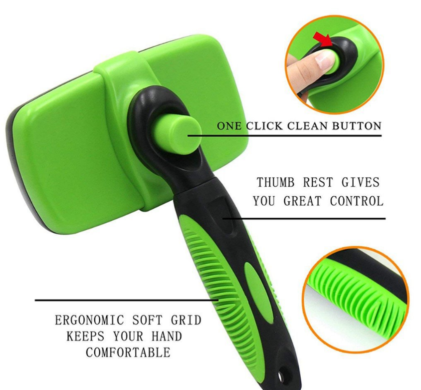 Self Cleaning Pet Slicker Brush