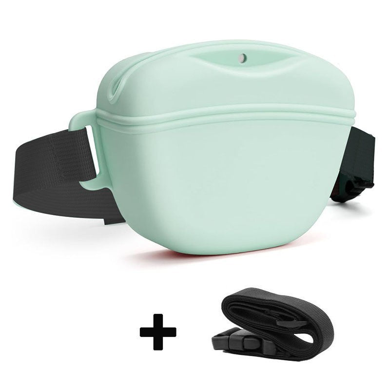 Silicone Outdoor Portable Dog Training Waist Bag