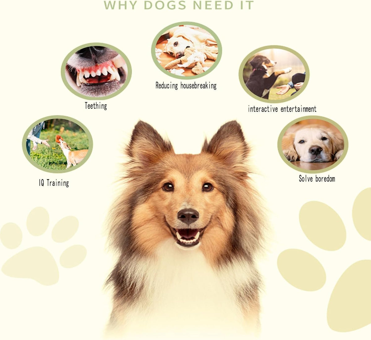 Strawberry Dog Chew Toy Durable Dog Treat Dispenser Interactive Toys Iq Training Mental Enrichment Rubber Dog Dental Cleaning Toys For Small
