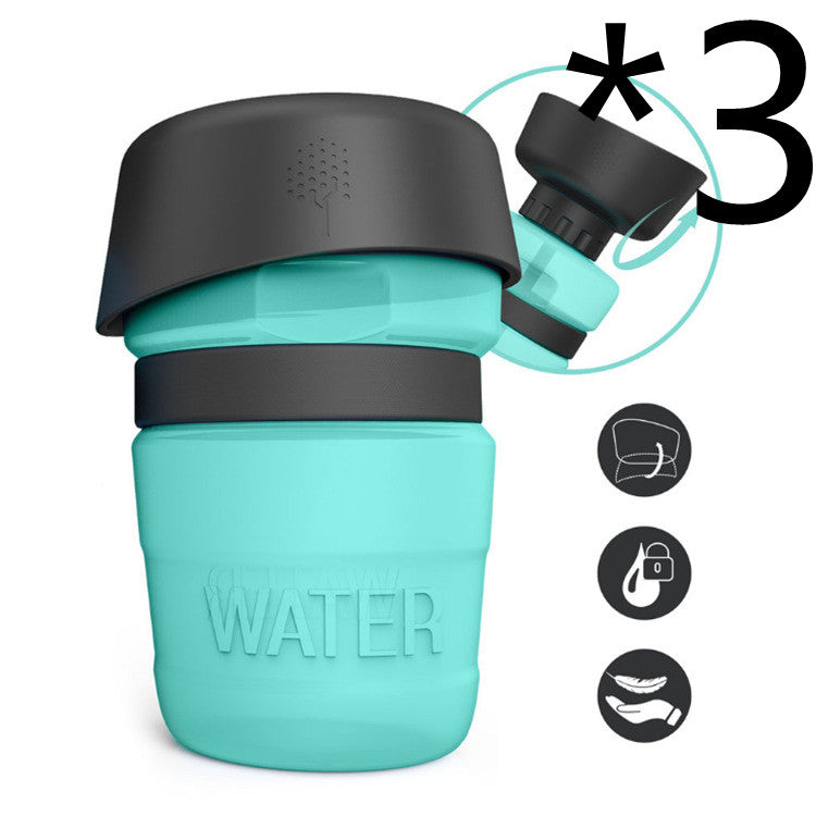 Silicone Pet Travel Water Bottle