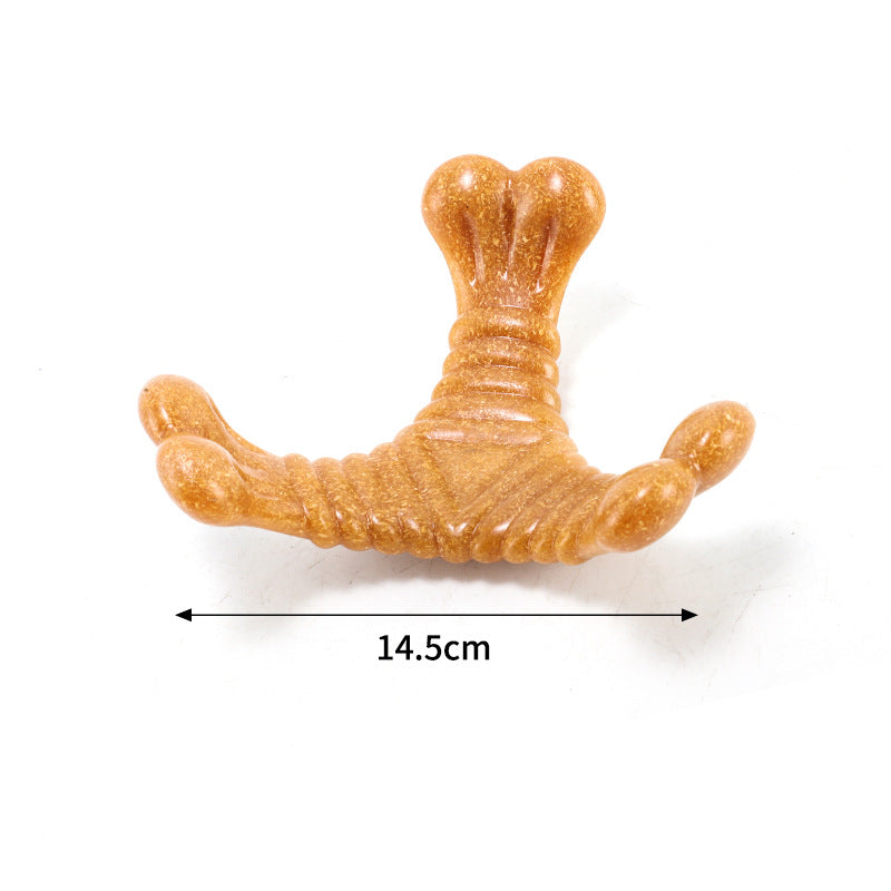 Wood-Plastic Antler Chew Stickdurable Pet Toy For Small Medium And Large Dogs