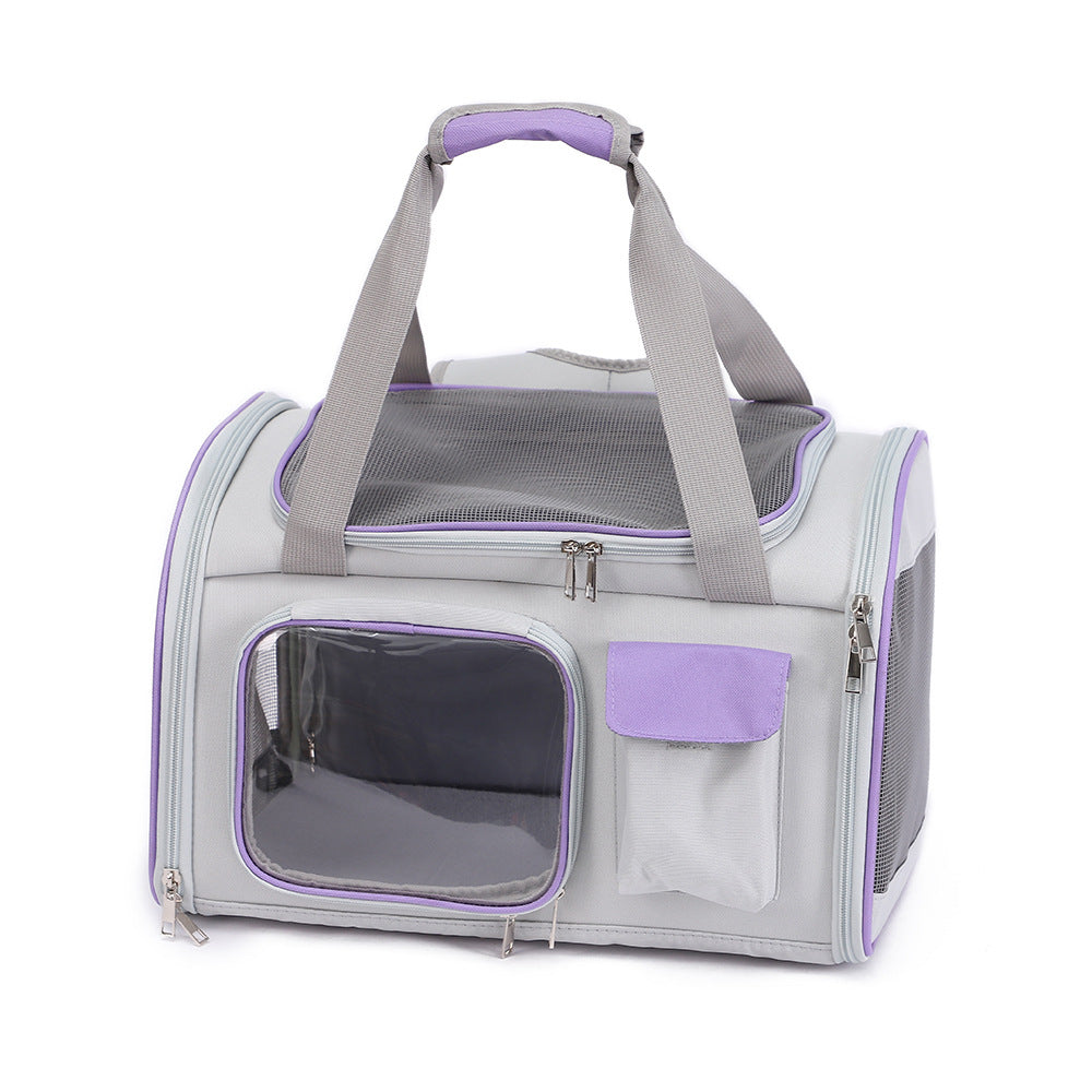 Portable Shoulder Foldable Dual-Purpose Pet Bag