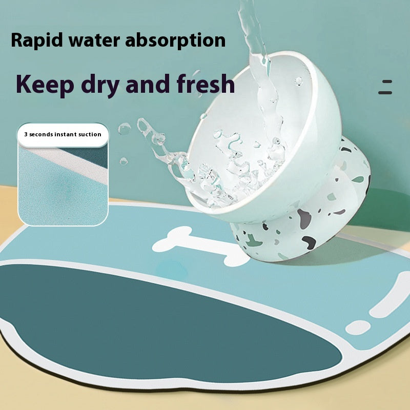 Silicone Non-Slip Waterproof Splash-Proof Feeding Mat