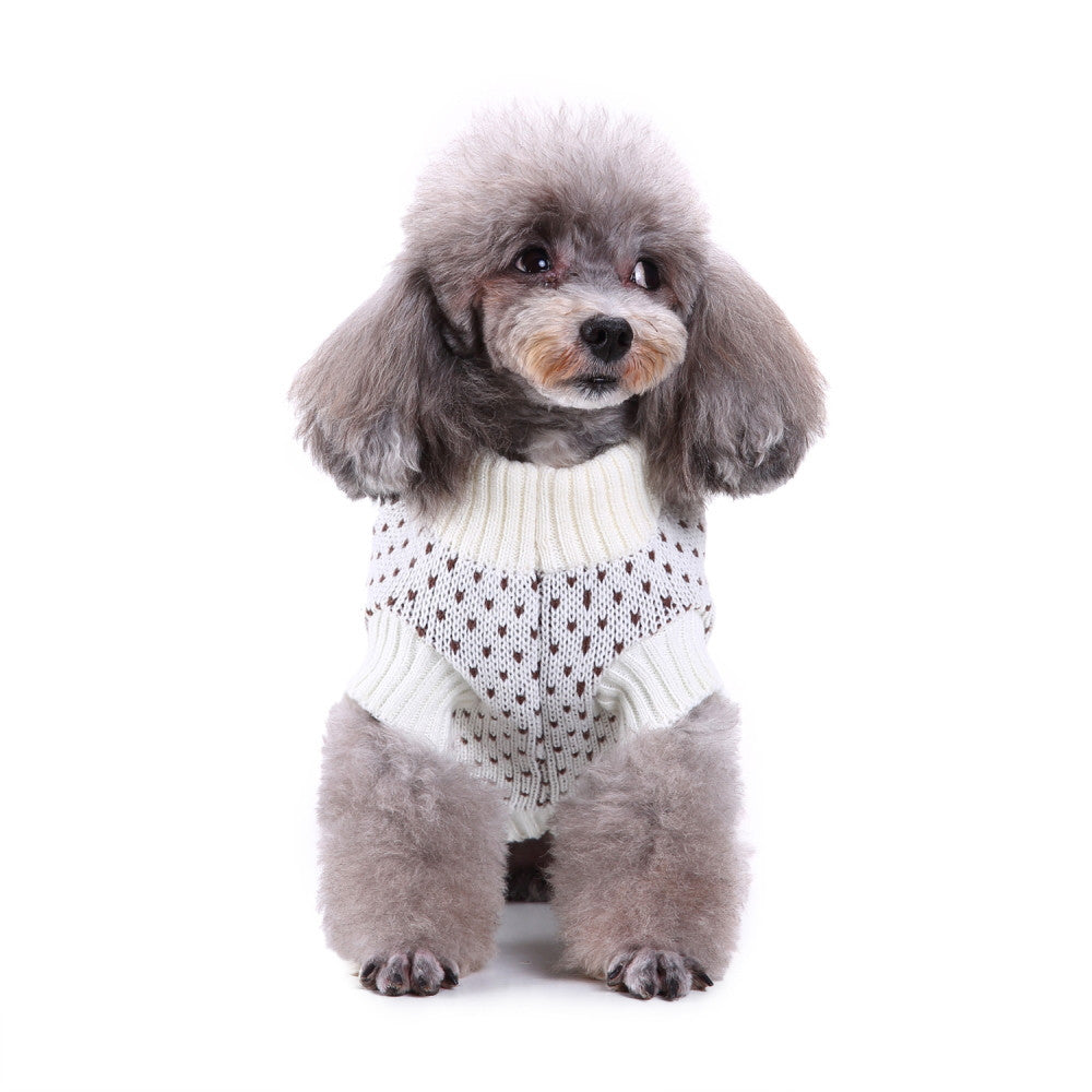 Christmas Snowflake Dog Sweater